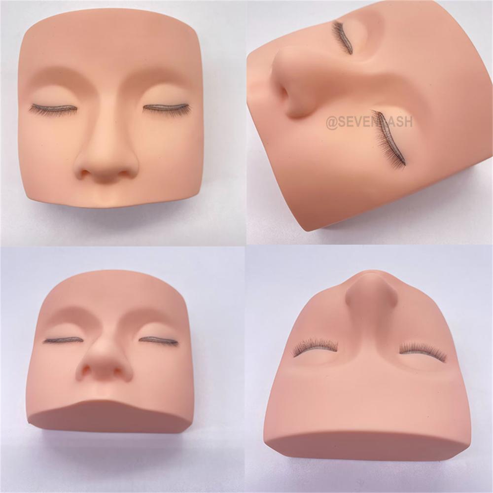 Three Layer Eyelash Mannequin Training Head