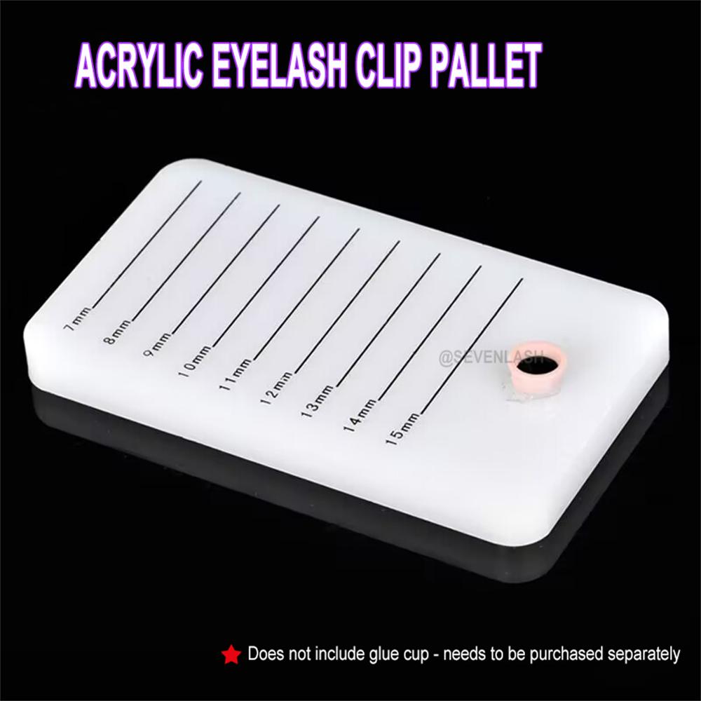 Acrylic Eyelash Pallet for Eyelash Extensions