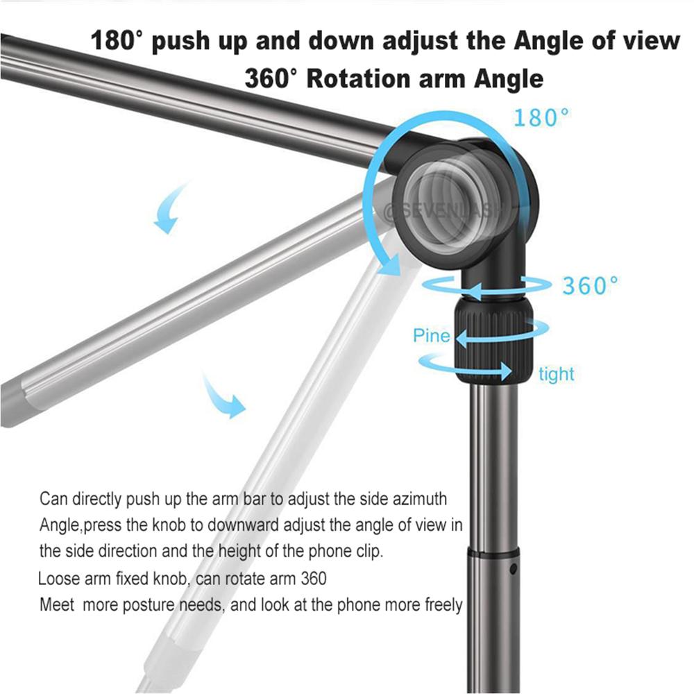 Adjustable Rotating Arm Holder for LED Moon Light