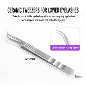 Anti-magnetic Non-stick Eyelash High-precision Tweezers