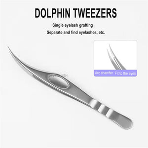 Anti-magnetic Non-stick Eyelash High-precision Tweezers