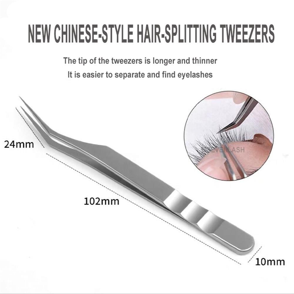 Anti-magnetic Non-stick Eyelash High-precision Tweezers