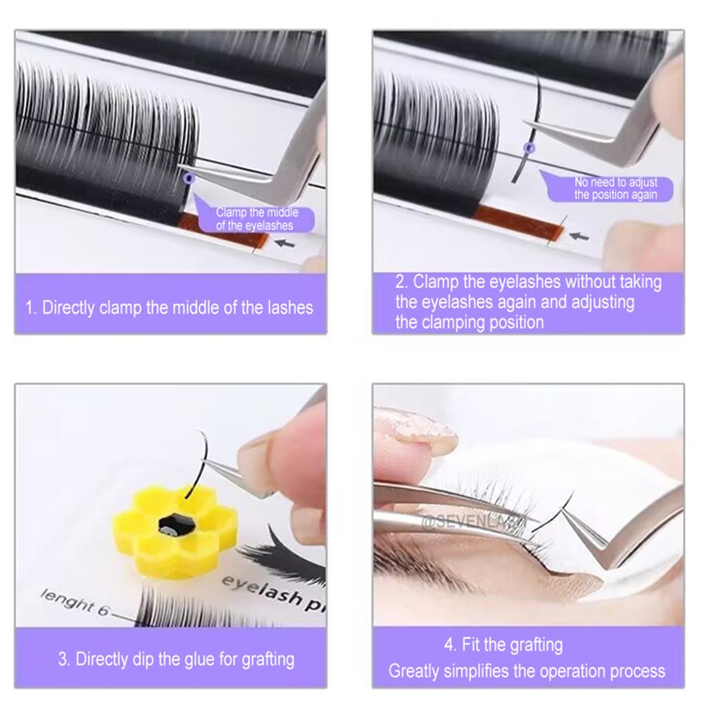 Anti-magnetic Non-stick Eyelash High-precision Tweezers