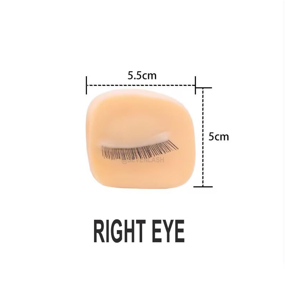 Detachable Eyelash Practice Model Head