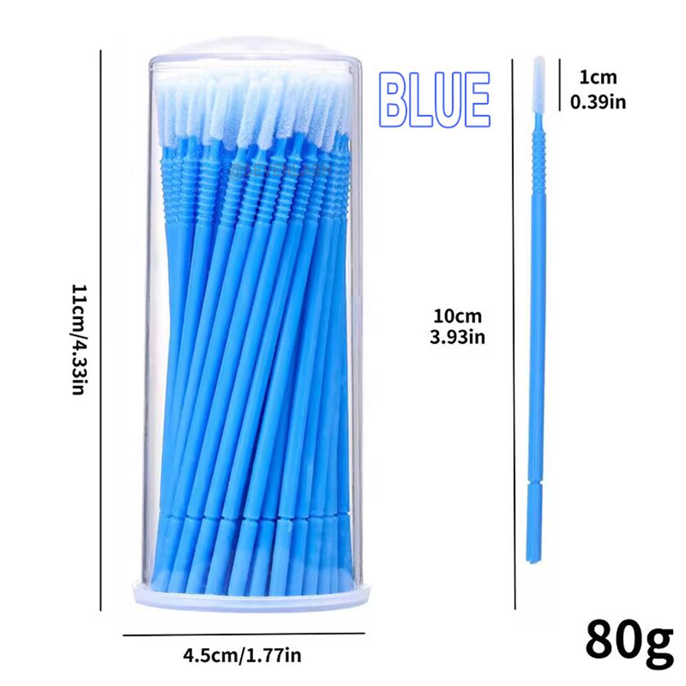 Disposable Spiral Non-slip Long Cleaning Lash Brush (100pcs)