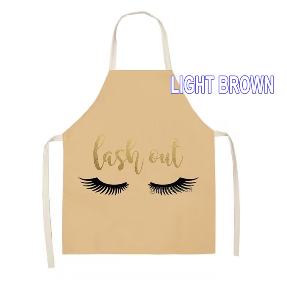 Embroidered Apron For Eyelash Artist