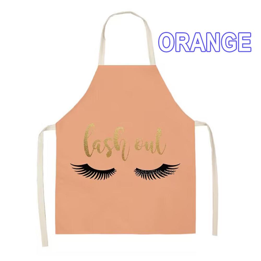 Embroidered Apron For Eyelash Artist