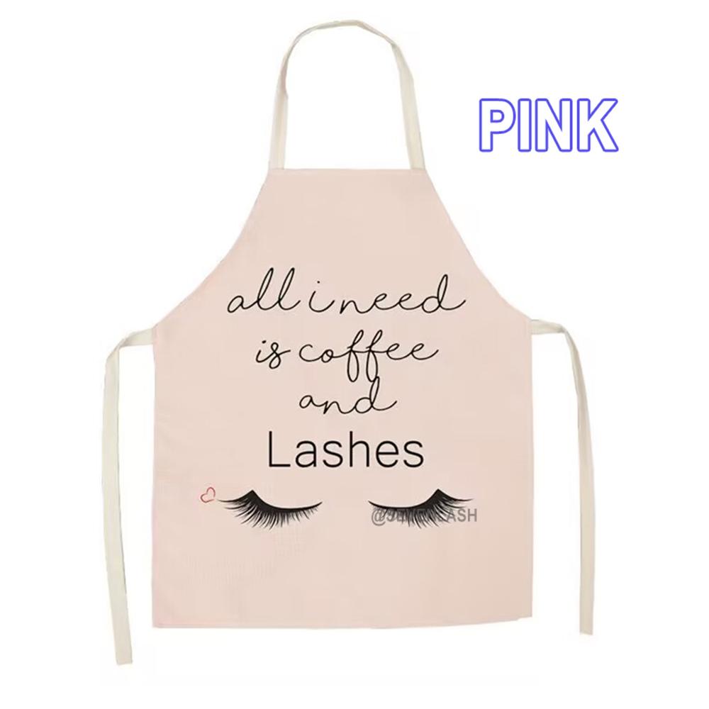 Embroidered Apron For Eyelash Artist