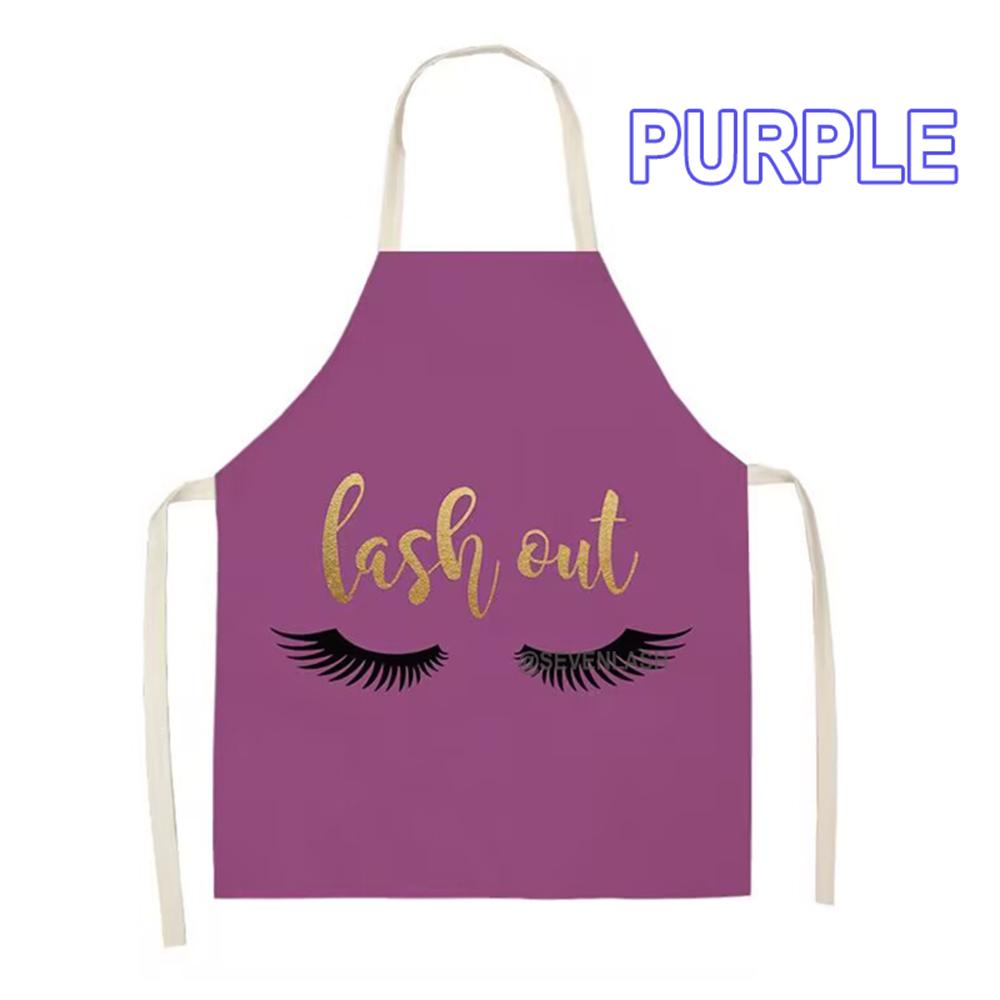 Embroidered Apron For Eyelash Artist