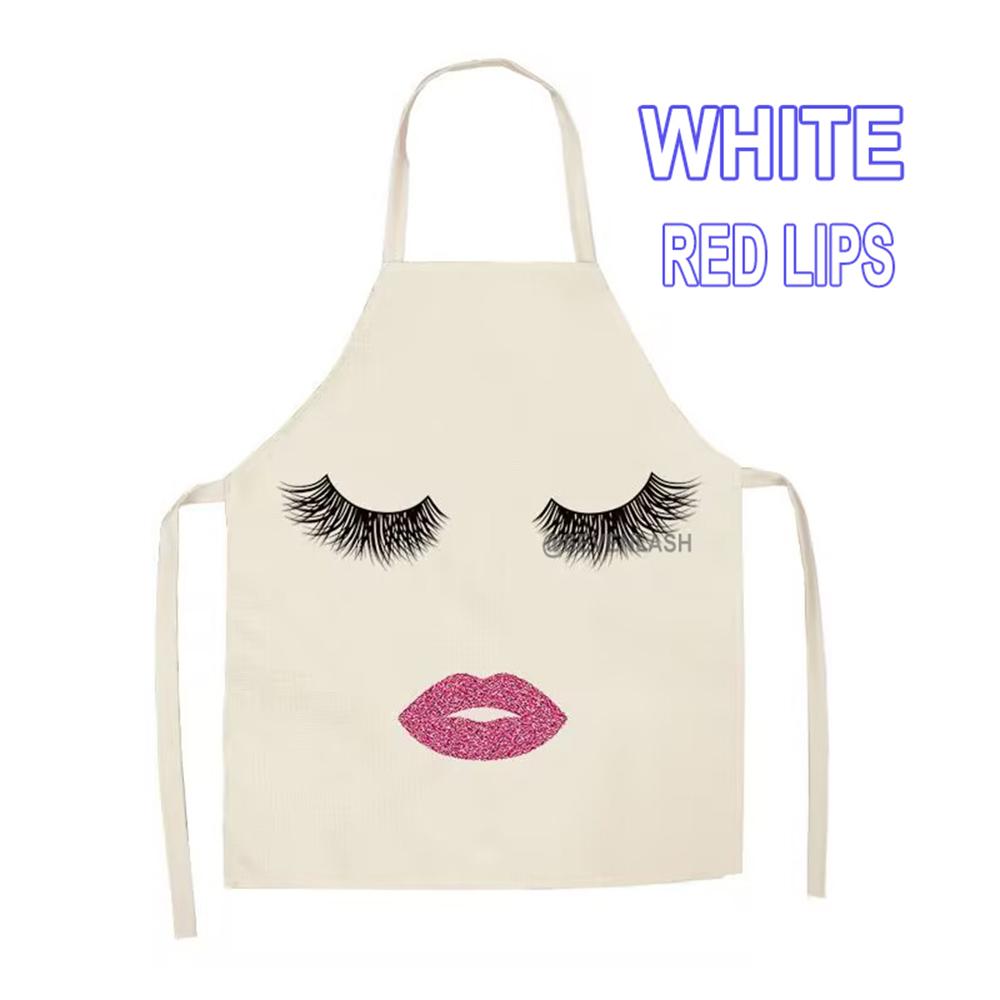 Embroidered Apron For Eyelash Artist