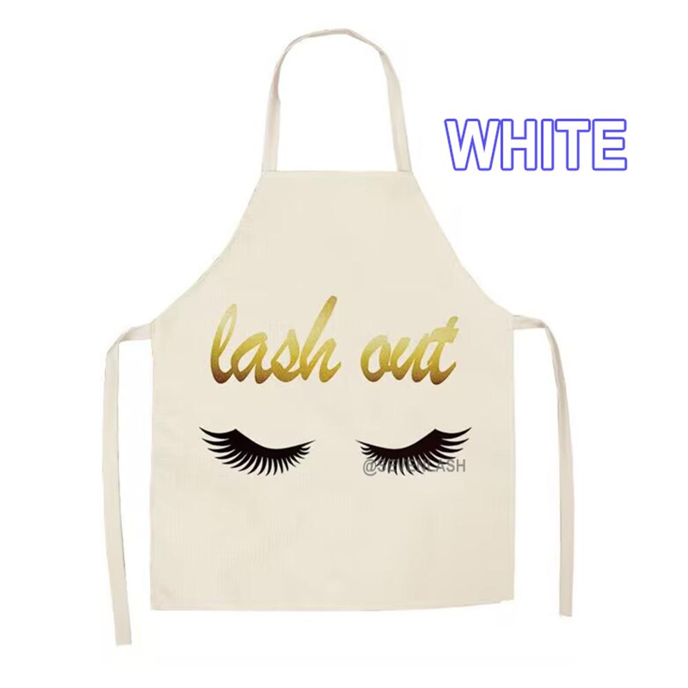 Embroidered Apron For Eyelash Artist