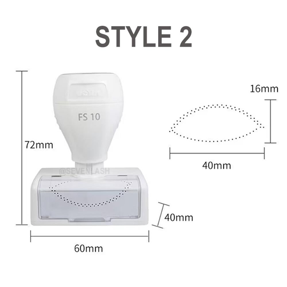 Grafting Eyelash Stamp Seal for Training