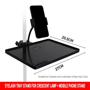 Eyelash Tray Bracket For LED Crescent Lamp