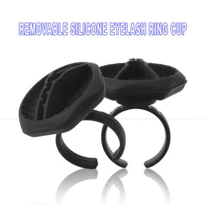 Removable Silicone Glue Ring Cup for Eyelash Extension