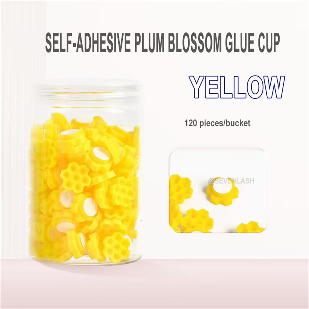 Self-adhesive Honeycomb Plum Eyelash Glue Cup