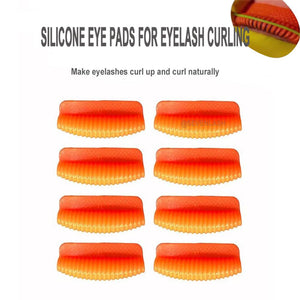 Silicone Eye Pad With Groove For Eyelash Curling