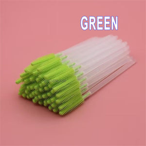 Silicone Transparent Eyelash Brush