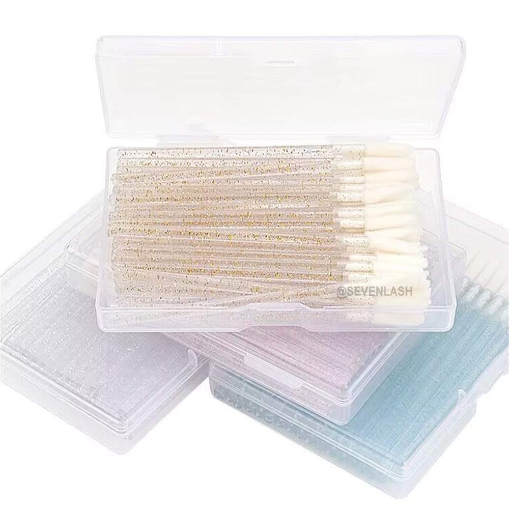 Slanted Crystal Handle Lip Brush (50 pieces/piece)