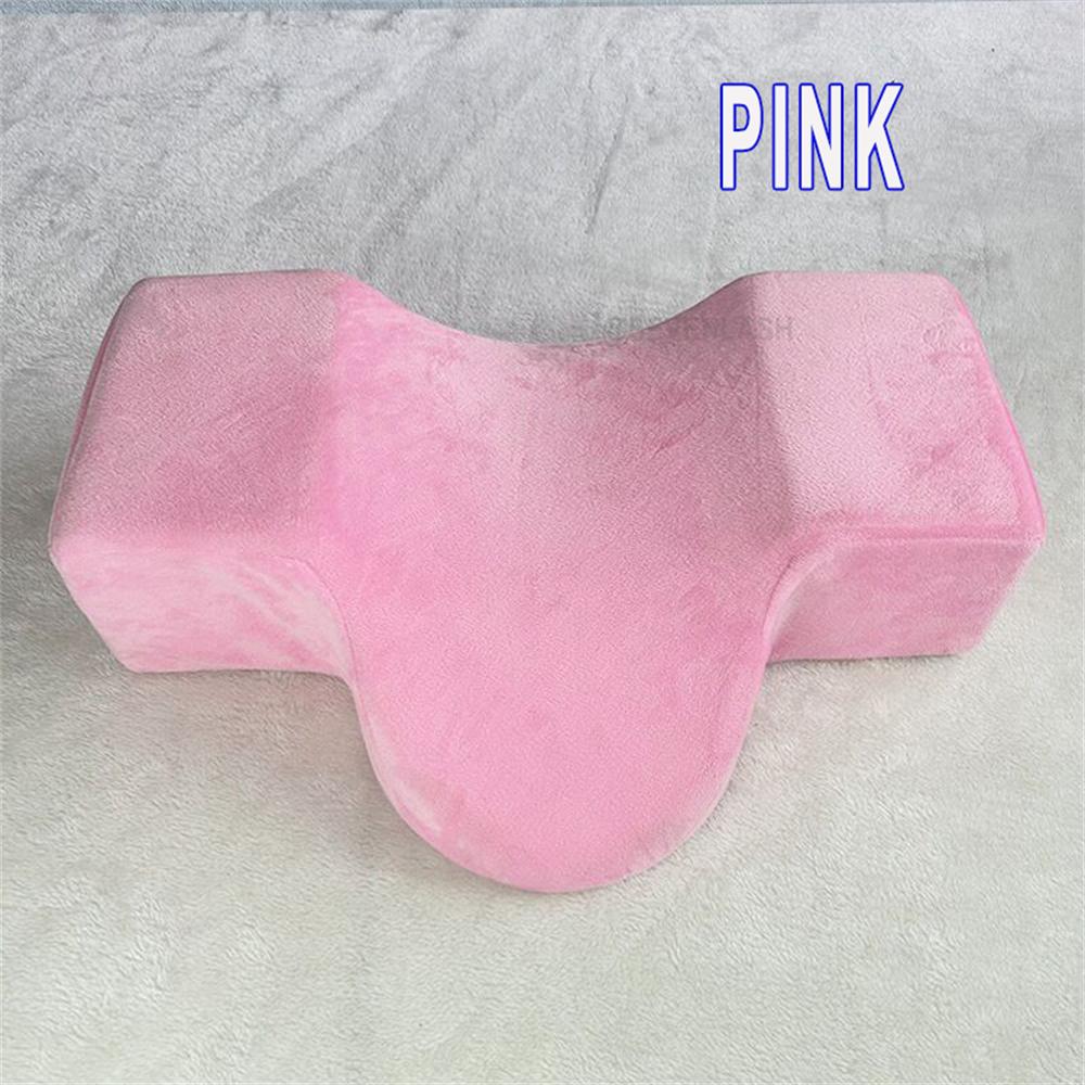 Pink eyelash pillow best sale