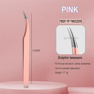 Fiber Tip Tweezers Sets For Eyelash Extensions