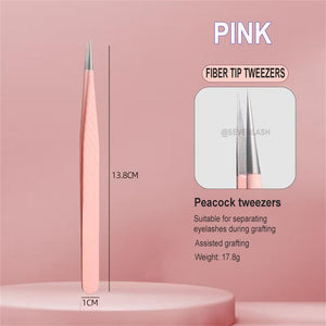 Fiber Tip Tweezers Sets For Eyelash Extensions