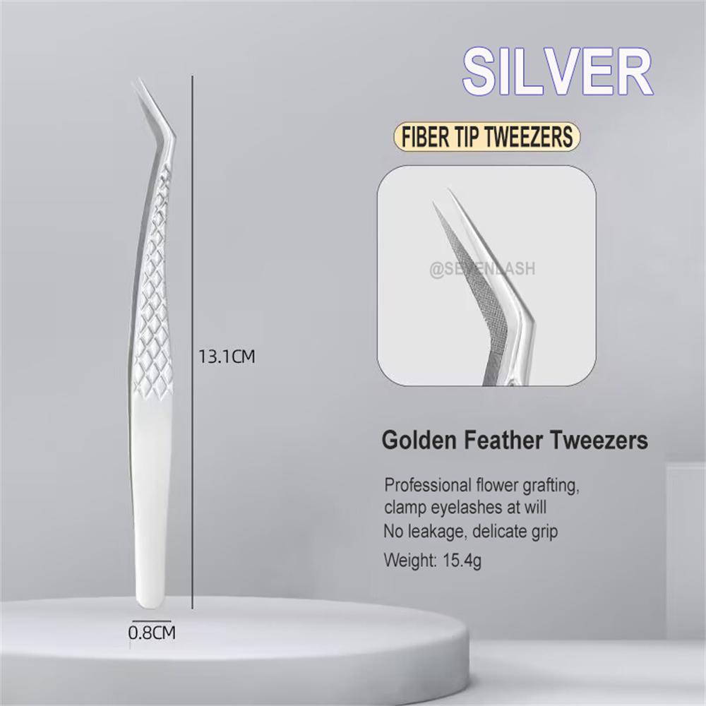 Fiber Tip Tweezers Sets For Eyelash Extensions