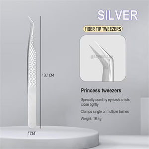 Fiber Tip Tweezers Sets For Eyelash Extensions