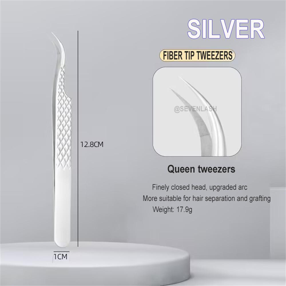 Fiber Tip Tweezers Sets For Eyelash Extensions