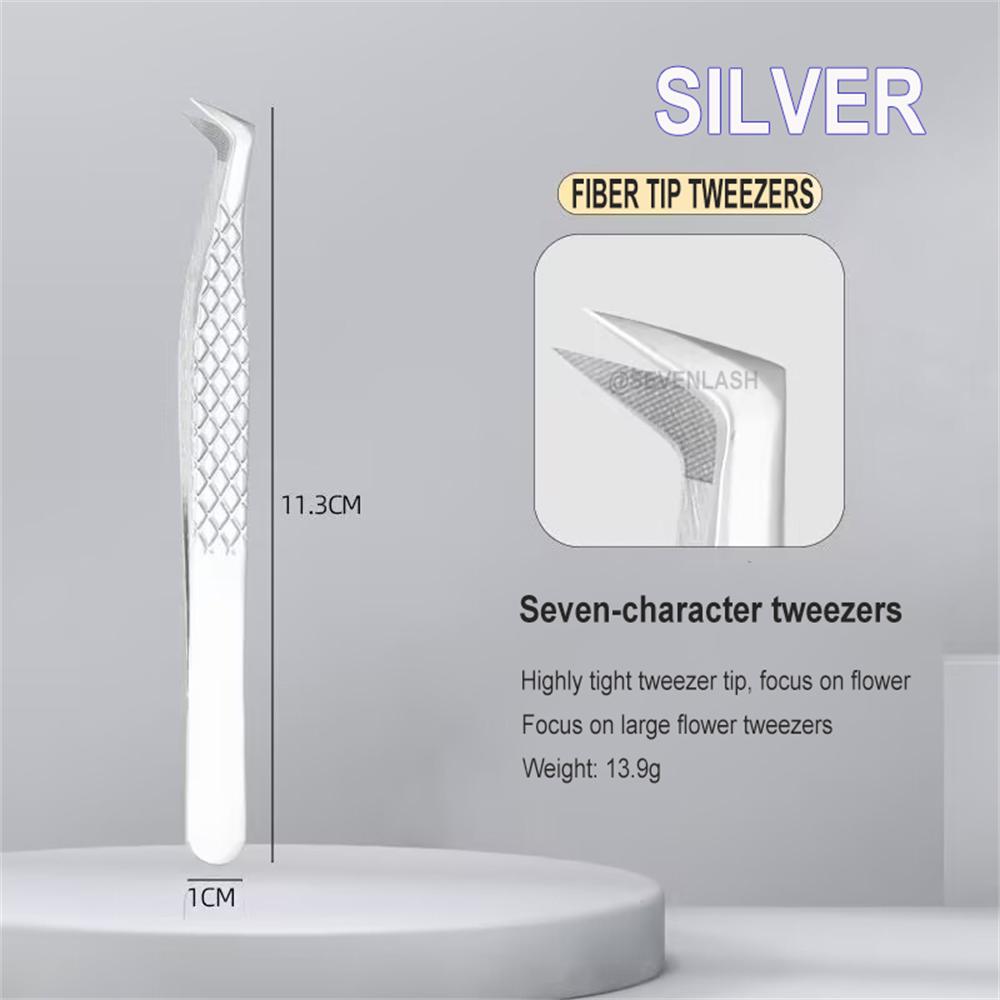 Fiber Tip Tweezers Sets For Eyelash Extensions